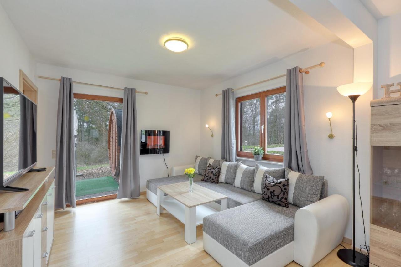 Seepark Kirchheim Ferienhaus Bei Vera Mit Sauna Dış mekan fotoğraf