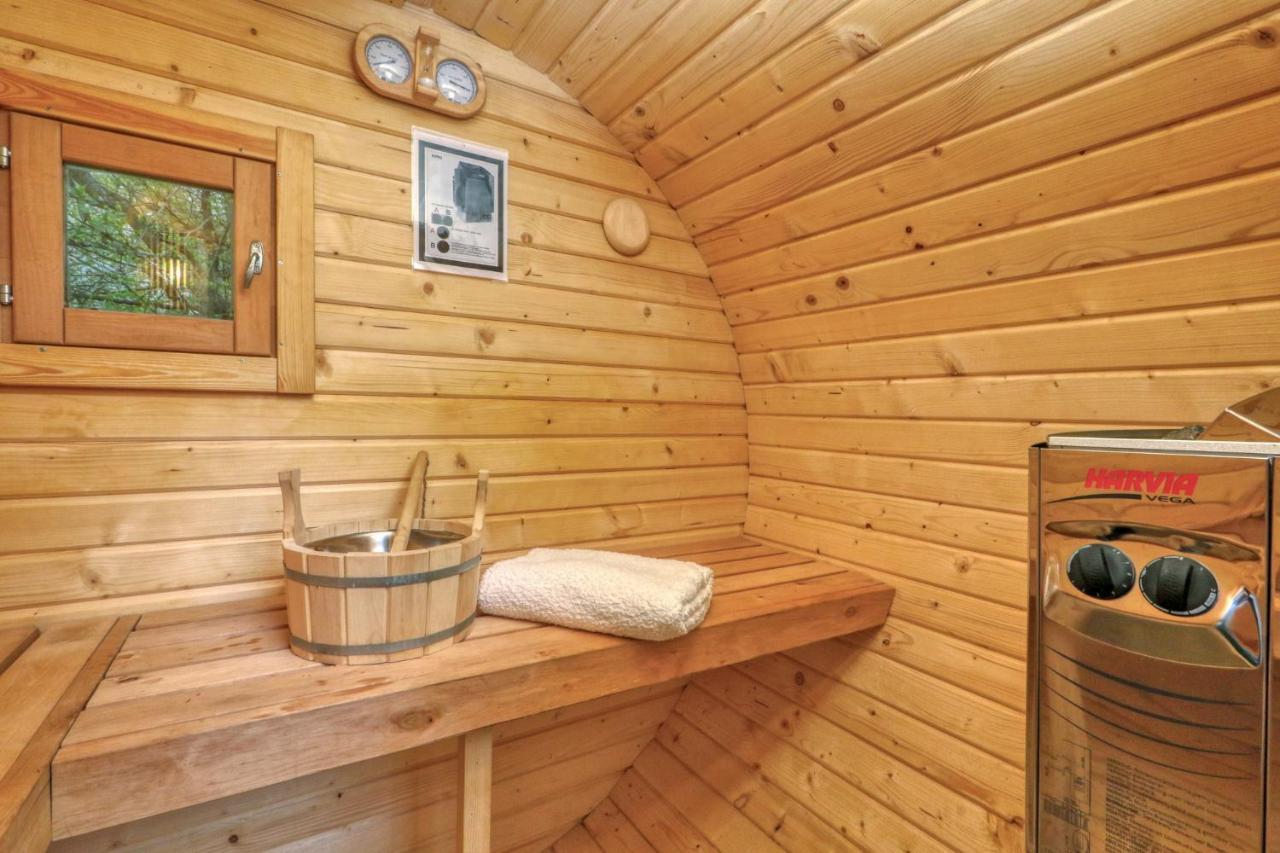 Seepark Kirchheim Ferienhaus Bei Vera Mit Sauna Dış mekan fotoğraf